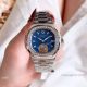 New Copy Patek Philippe Nautilus Flying Tourbillon Ladies 34mm Watch SS Blue Face (4)_th.jpg